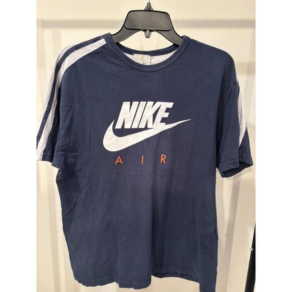 Vintage Y2K Nike Air T-Shirt Center Logo Men's Size L - Picture 1 of 5